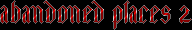 Abandoned Places 2 logo