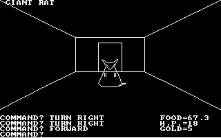 Akalabeth screenshot