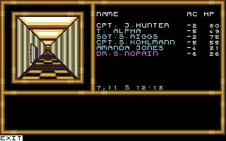 Buck Rogers 1 - Contdown to Doomsday screenshot