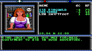 Champions of Krynn screenshot