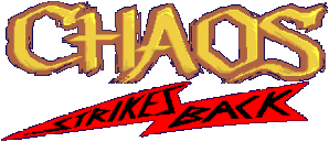 Chaos Strikes Back logo