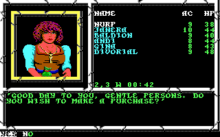 Curse of Azure Bonds screenshot