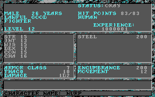 Dark Queen of Krynn screenshot