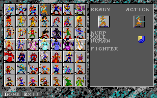 Dark Queen of Krynn screenshot