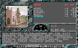 Dark Queen of Krynn screenshot