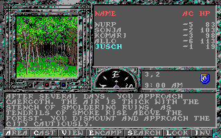 Dark Queen of Krynn screenshot