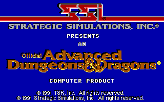 Death Knights of Krynn screenshot