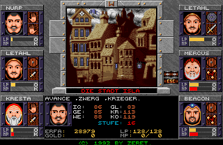 Dungeons of Avalon 2 - The Island of Darkness screenshot