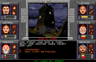 Dungeons of Avalon 2 - The Island of Darkness screenshot