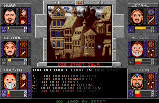 Dungeons of Avalon 2 - The Island of Darkness screenshot