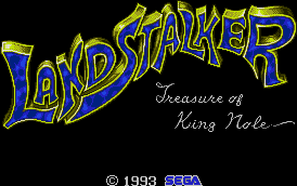 Landstalker - Treasure of King Nole logo