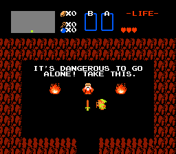Legend of Zelda 1 screenshot