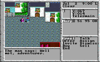 Magic Candle 2 - The Four and Forty screenshot