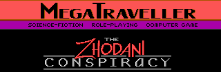Mega Traveller 1 - The Zhodani Conspiracy logo
