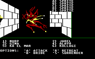 Might and Magic 1 - Secret of the Inner Sanctum screenshot