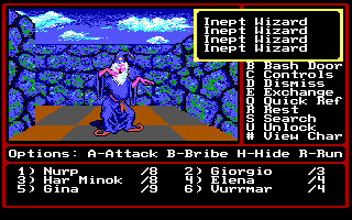 Might and Magic 2 - Gates to Another World screenshot