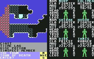 Phantasie 3 - The Wrath of Nikademus screenshot