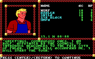 Pool of Radiance screenshot