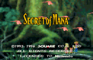Secret of Mana logo
