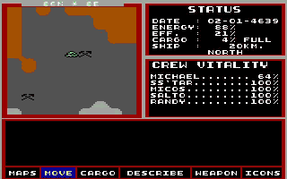 Starflight 2 - Trade Routes of the Cloud Nebula screenshot