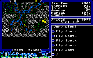 Ultima 5 - Warriors of Destiny screenshot