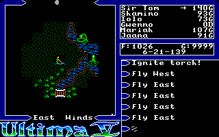Ultima 5 - Warriors of Destiny screenshot