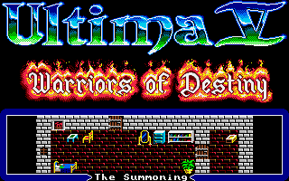 Ultima 5 - Warriors of Destiny logo