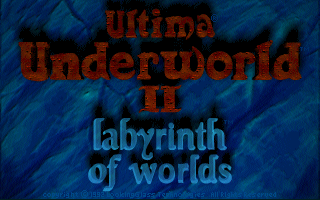 Ultima Underworld 2 - Labyrint of Worlds logo