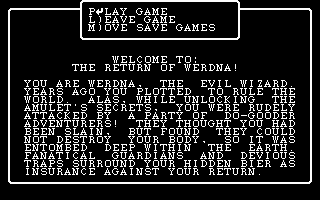 Wizardry 4 - The Return of Werdna screenshot