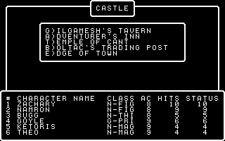 Wizardry 5 - Heart of the Maelstrom screenshot